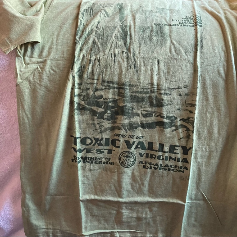 fallout green t shirt